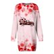 thumbnail image 3 of Vestidos de Mujer Vestido Informal de Manga Larga Con Bolsillo y Cuello Redondo Con Estampado de San Valentín A La Moda de Otoño E Invierno Para Mujer, 3 of 3