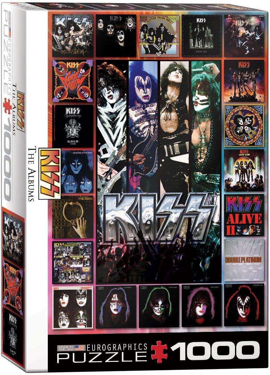 KISS The Albums 1000-Piece Puzzle - Walmart.com