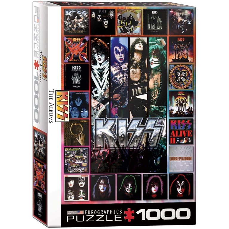KISS The Albums 1000-Piece Puzzle - Walmart.com