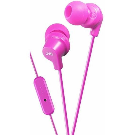 JVC Inner Ear Headphones, Pink, HAFR15P