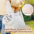 thumbnail image 6 of Dog Purse Carrier for Small Dogs Small Pet Carrier Dog Purse Cat Shoulder Bag for Outings Lightweight Puppies Bags Kennel Beige, 6 of 8