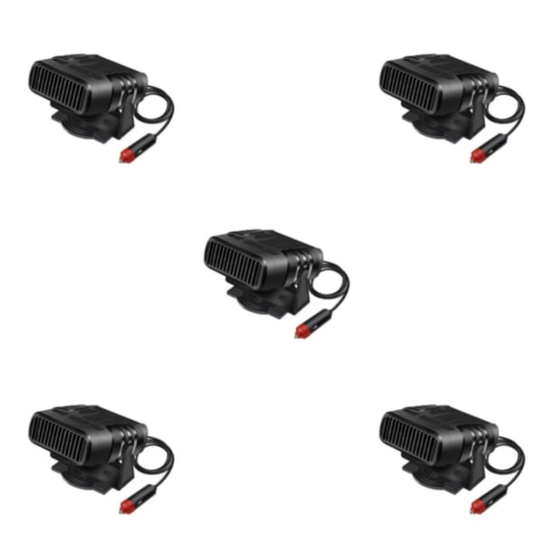 Speravity Ventilador de calefacción, calentador de coche, desempañador de parabrisas, ABS, antivaho multiusos de larga duración, dispositivo Type2 NO2