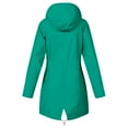 Womens Rain Jacket with Hood Waterproof Lightweight Raincoats Hiking