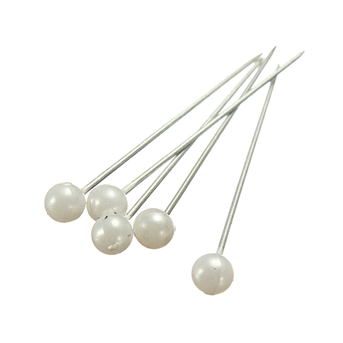 Meigar 800pcs Round Pearl Head Dressmaking Pins Weddings Corsage