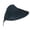 Black, variant on Sun N Sand 4.5 Inch Brim Swimsuit Material Visor (Women's)