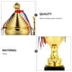 thumbnail image 3 of Trofeo Copa con Tapa Trofeo Plástico Dorado Copa Corporativa Premio para Competición, 3 of 6