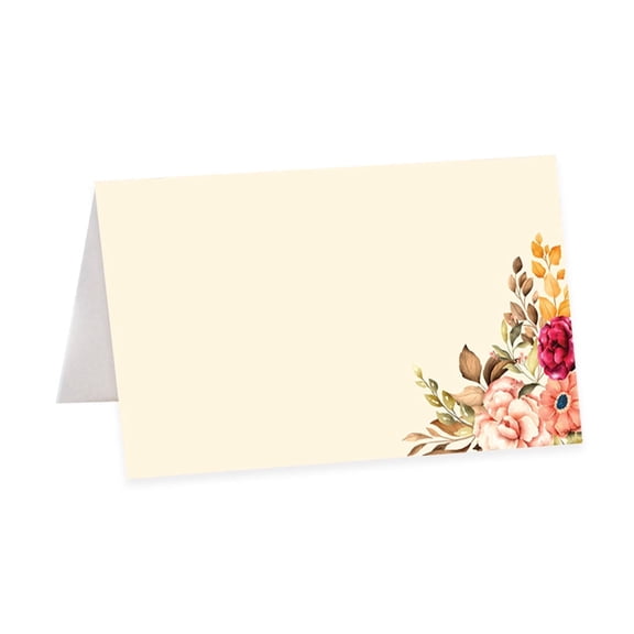 Koyal Wholesale Table Place Cards Vintage Floral Wedding 56 Pack