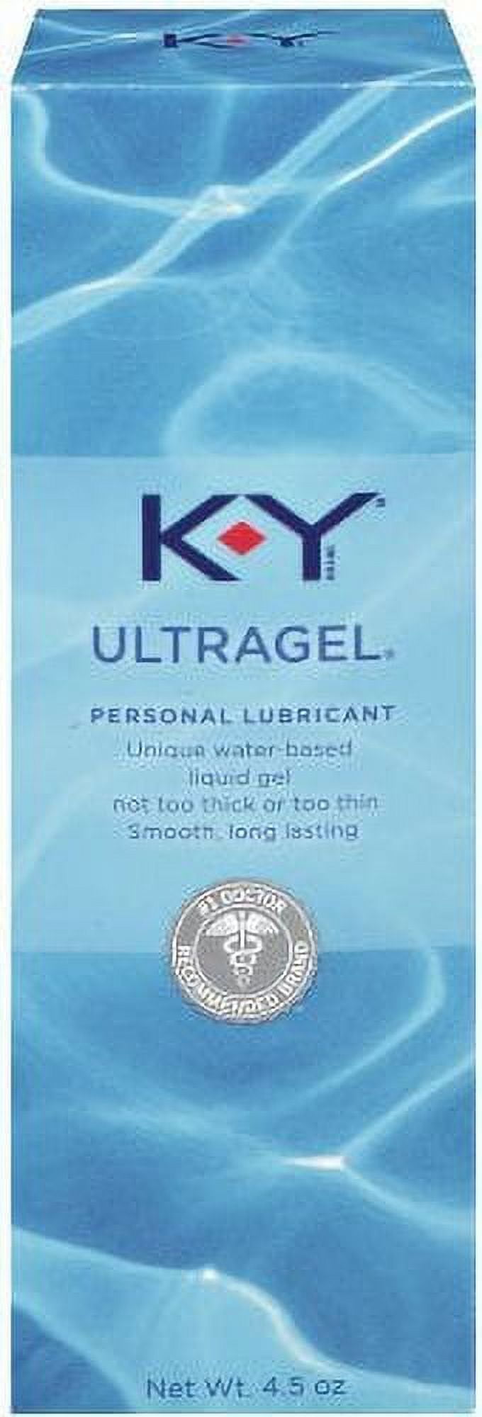 coconut oil as a personal lubricant K-Y Liquid Water-Based Personal Lubricant, 2.4 fl oz main image 1