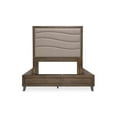 thumbnail image 3 of Michael Amini Del Mar Sound Eastern King Panel Bed - Boardwalk Brown, 3 of 8
