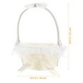 thumbnail image 2 of unbranded Cesta Multifuncional Con Encaje Para Y Almacenamiento En Bodas Y Fiestas, 2 of 7