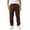 EM13_Coffee, variant on Boys Linen Pants Baggy Summer Beach Yoga Pant Loose Fit Elastic Waist Drawstring Casual Trousers with Pockets 5-15 Years Black 140