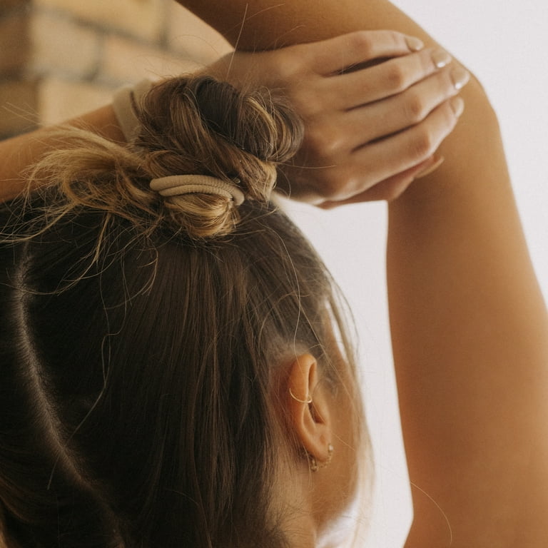 Gimme Hair Bands 12pk Blonde Medium Hold Flexible Elasticity