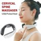 thumbnail image 2 of Electric Neck and Shoulder Pulse Massagers 4 mode 15 levelsadjustable Heat Cervical Vertebra Relax Pain Relief Kneading Machine, 2 of 5