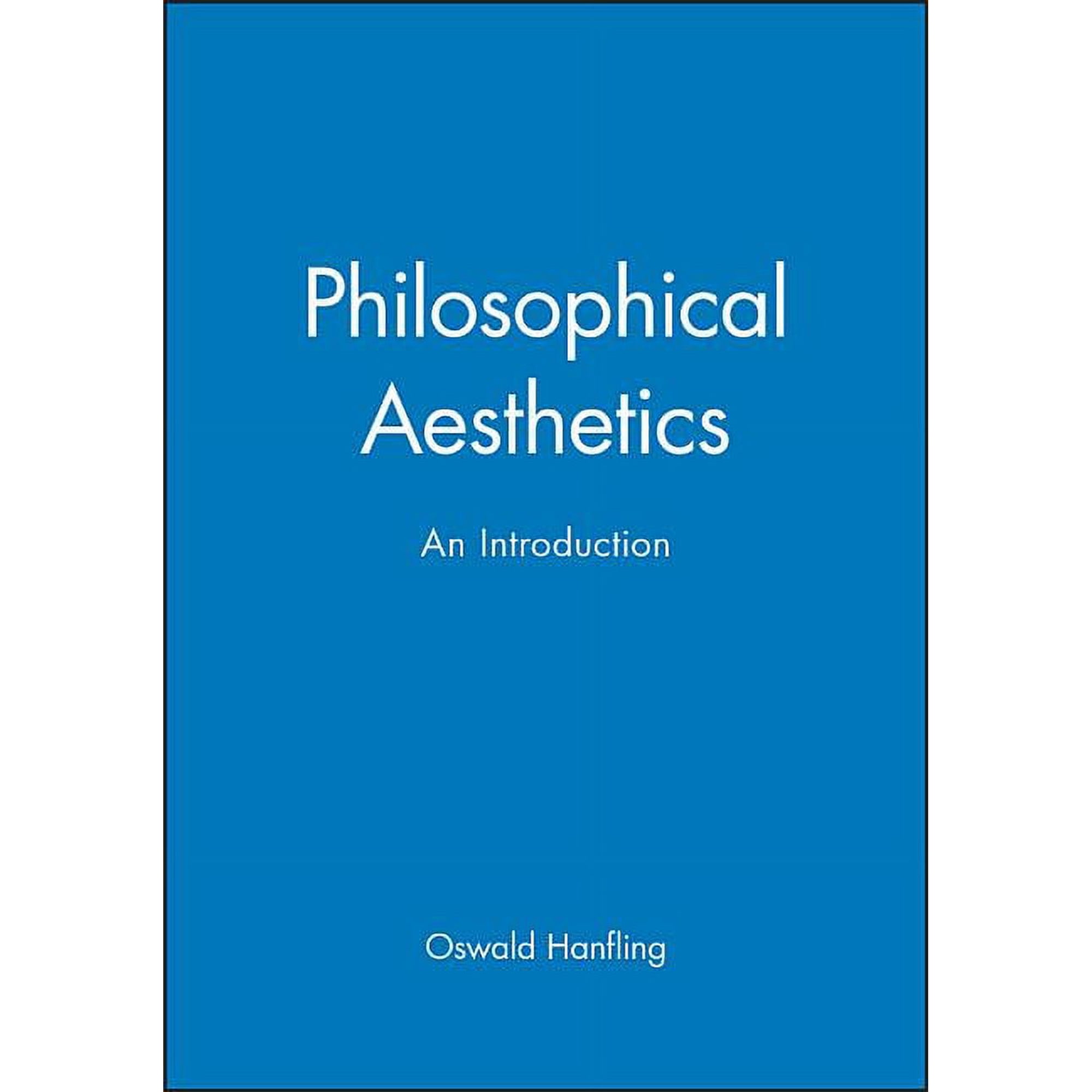 Philosophical Aesthetics, (Paperback)