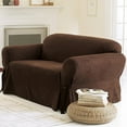 thumbnail image 3 of Sure Fit Soft Suede Loveseat Cover, 3 of 3