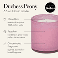 thumbnail image 3 of LAFCO New York Classic Candle, Duchess Peony - 6.5 oz, 3 of 6