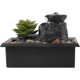 thumbnail image 1 of Tabletop Fountain - 4.5 ' Indoor Water Lily Water Fountain - USB Charging - LED Light - For Office, Home, Bedroom, 1 of 5