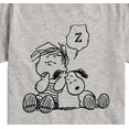 thumbnail image 3 of Peanuts - Linus Snoopy Snooze - Toddler And Youth Short Sleeve T-Shirt, 3 of 6