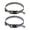 Classic Black And White Cherry Checkered, variant on Personalized Comfortable Soft Pet Collar With Bell Design For Dogs Cats Simple Design Repeating Pattern Design