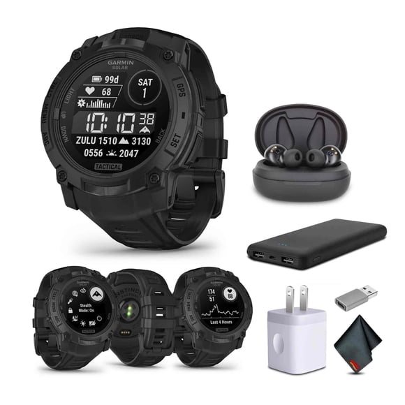 Reloj inteligente GPS Garmin Instinct 3 Tactical Edition Solar 50 mm