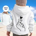 thumbnail image 6 of XEGLSBU Girls Hoodies Size 8-10 Customized Tie Dyed Girl's Hoodie Long Sleeve Soft Sweatshirt Graphic Hoody Kids Cute Pullovers Top Clothes For Girls And Boys White Size 12-13 Years, 6 of 6