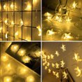 thumbnail image 2 of Exquisite Romantic Moon String Light - Attractive Holiday Hanging Light String - Moon Star Lamp - Home Decor, 2 of 8