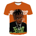 thumbnail image 2 of 3D Digital Print Rapper T-Shirt, Men's Fashion Breathable Full Print Casual Round Neck Short Sleeve T-Shirt Top-SinKeeU, 2 of 3