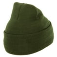 thumbnail image 4 of US Coast Guard Embroidered Long Beanie - Olive OSFM, 4 of 5