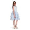 thumbnail image 2 of Kensie Girl Sleeveless Embroidered Tiered Scallop Dress, Sizes 4-16, 2 of 3