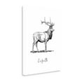 thumbnail image 2 of Tangletown Fine Art E Is For Elk By Tara Moss,  Gallery Wrap Canvas, 2 of 2