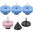 thumbnail image 4 of Afilador de cuchillas para cortadora de césped con piedra de afilar de doble capa de 4 piezas con afilador de cuchillas para potencia, 4 of 4