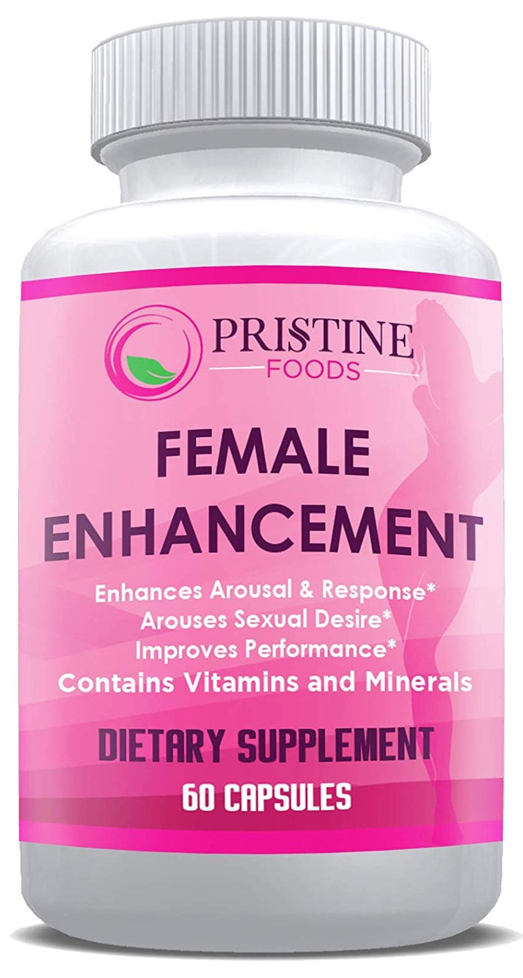 Pristine Foods Libido Enhancer for Women - Female Enhancement Pills, Performance, Energy, Stamina & Strength - 60 Capsules