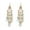 Multicolor, variant on HUANLEDASH 1 Pair Women Hook Earrings Vintage Ethnic Style Exaggerated Hollow Out Beads Waterdrop Shape Bohemian Ear Decoration Jewelry Vacation Earrings Hanging Earrings