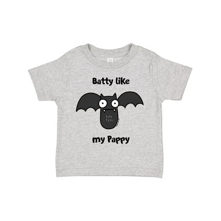 

Inktastic Batty Like My Pappy Gift Toddler Boy or Toddler Girl T-Shirt
