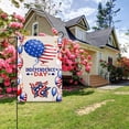 thumbnail image 4 of Independence Day Linen Garden Flag Banner – 4th Of July - Balloons 12 inches x 18 inches, 4 of 5