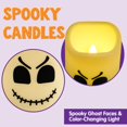 thumbnail image 3 of Control remoto JOYIN de 6 velas LED para Halloween que cambian de color, 3 of 8