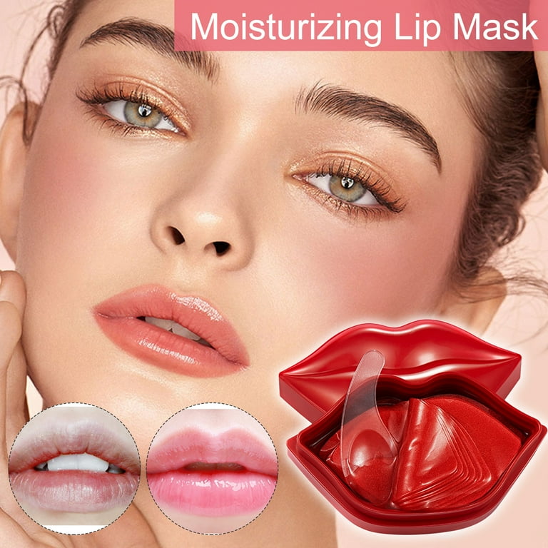 Amazon.com : 50PCS Lip Mask Sheet,Collagen Crystal Lip Masks