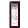 thumbnail image 2 of ArtToFrames 5" x 16" Mahogany Picture Frame, 5x16 inch Brown MDF Poster Frame (WOM-3978), 5 Pack, 2 of 8