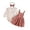 A-Pink41, variant on Bobifish Baby Girls Outfit Sets Casual Wear Long Sleeve Polka Dot Prints Bodysuit Suspender Skirts Headband Girls Sets