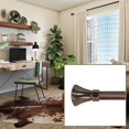 thumbnail image 4 of Versailles - Lexington Flare Curtain Rod Set, Adjustable Length from 86" to 144", Bronze, 4 of 6