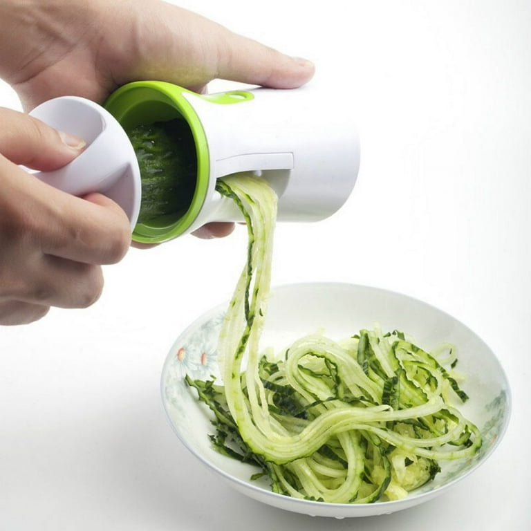 Spiralizer Vegetable Slicer Set – 3-Blade Handheld Vegetable