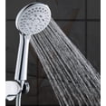 thumbnail image 1 of Alcachofa De Ducha + Manguera De Ducha Flexible De 1,5 M, Ducha De Baño Ducha De Mano con 5 Modos De Alta Presión Ahorro De Agua - Cromo, 1 of 5
