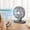 Black, variant on 8inch Desktop & Wall-Mountable Fan with LED Display, 360掳 Rotation & 20dB Low Noise, Strong Wind Power,USB/Battery Powered for Office, Bedroom & Dorm