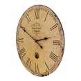 thumbnail image 6 of Llinc Store 23" x 23" Antique Farmhouse Wall Clock Frameless Decorative Clock for Living Room Kitchen Home Office, 6 of 9