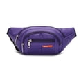 thumbnail image 1 of Unisex Fanny Pack Waterproof Large Capacity Adjustable Strap Workout Runing Hiking Outdoor Waist Pack Bag, 1 of 7