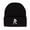 Black-EMB, variant on Bigfoot Leather Unisex Acrylic Knit Beanie Elastic Lightweight Professional Knitted Sports Headwear Black