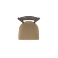 thumbnail image 3 of 410 Jackie 25" Swivel Counter Stool with Bronze Finish and Canter Sand Seat, 3 of 4