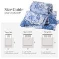 thumbnail image 5 of Kasentex Vintage Blue Patchwork Floral Quilt Set - All Season Bedding, 5 of 7