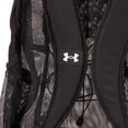 thumbnail image 4 of Mochila Under Armour Hustle Mesh para adultos, 28 L, color blanco y negro, 4 of 5