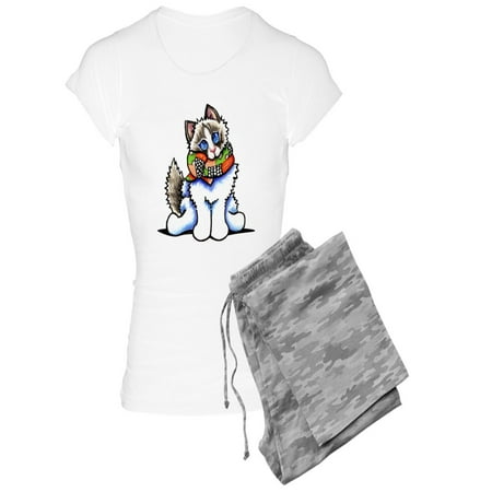 

CafePress - Ragdoll Scarf Pajamas - Women s Light Pajamas